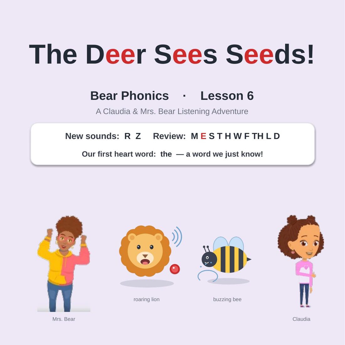 The Deer Sees Seeds page 1